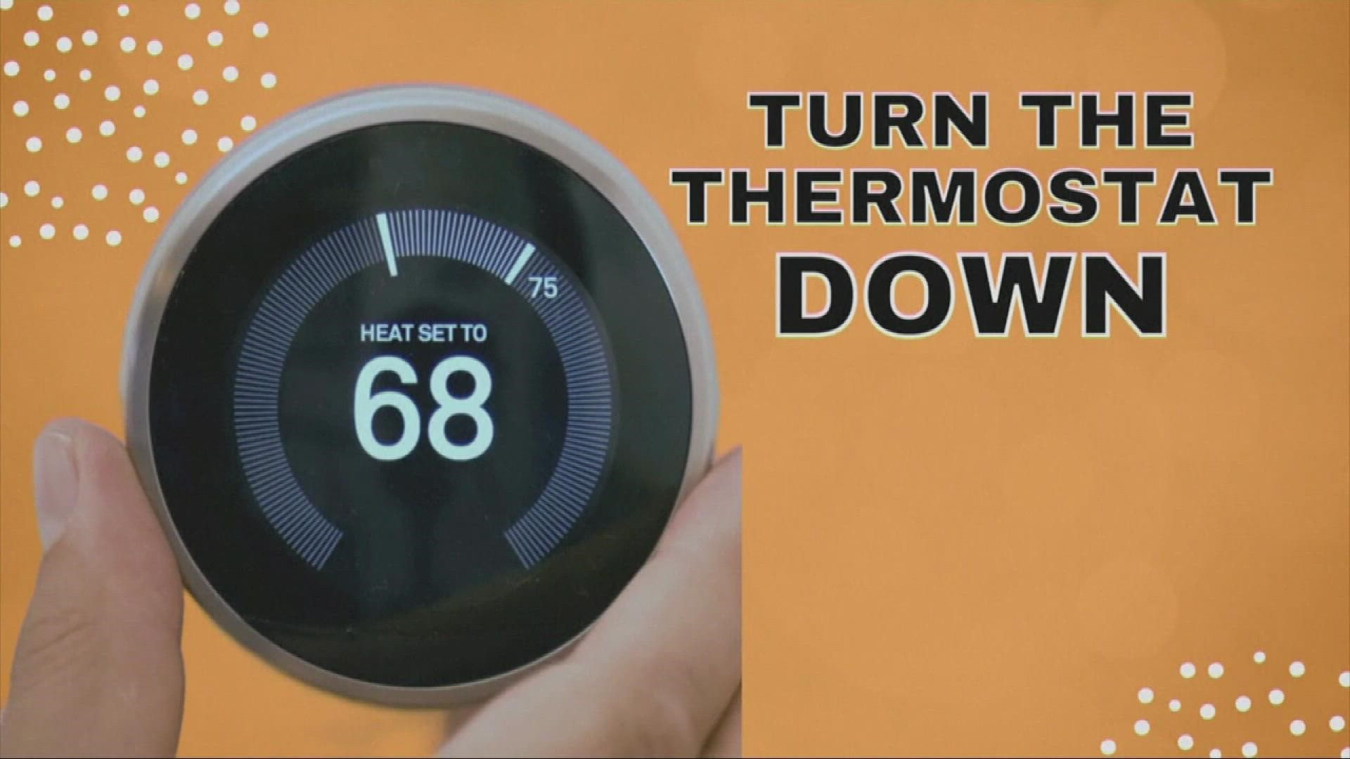 Here are some money-saving tips to heat your home as the temperatures cool down.