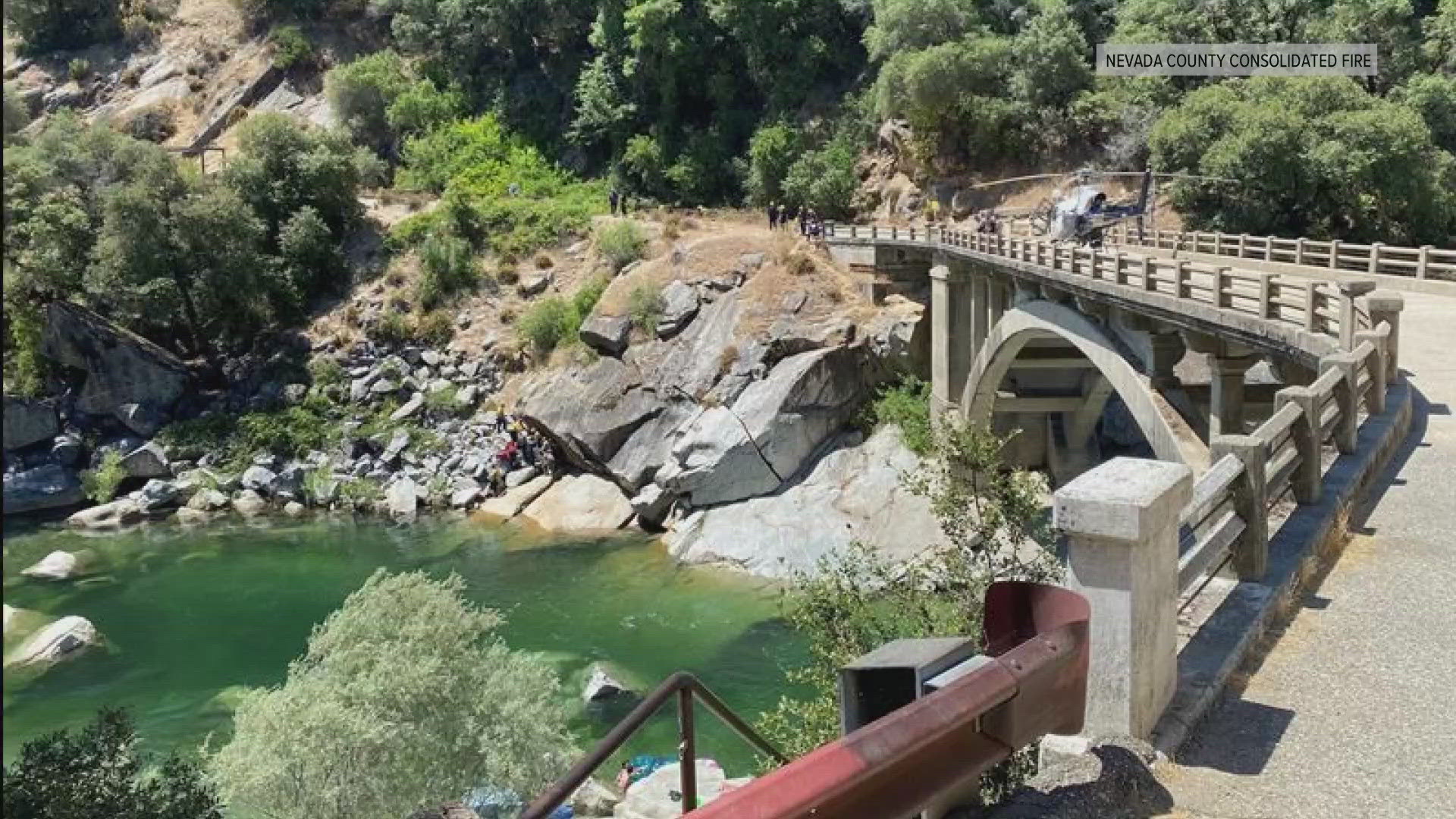 Two people drowned along the Yuba River in less than an hour in Nevada County.