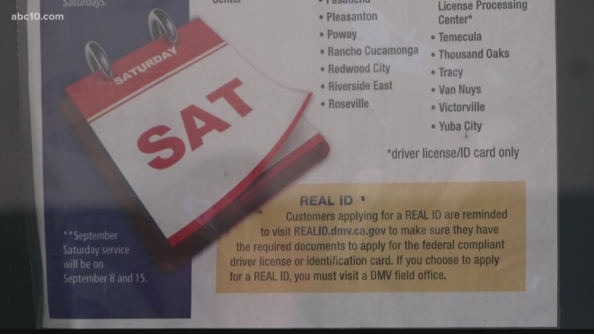 Several DMV offices throughout the state are expanding their Saturday office hours starting on Saturday, Aug. 4 