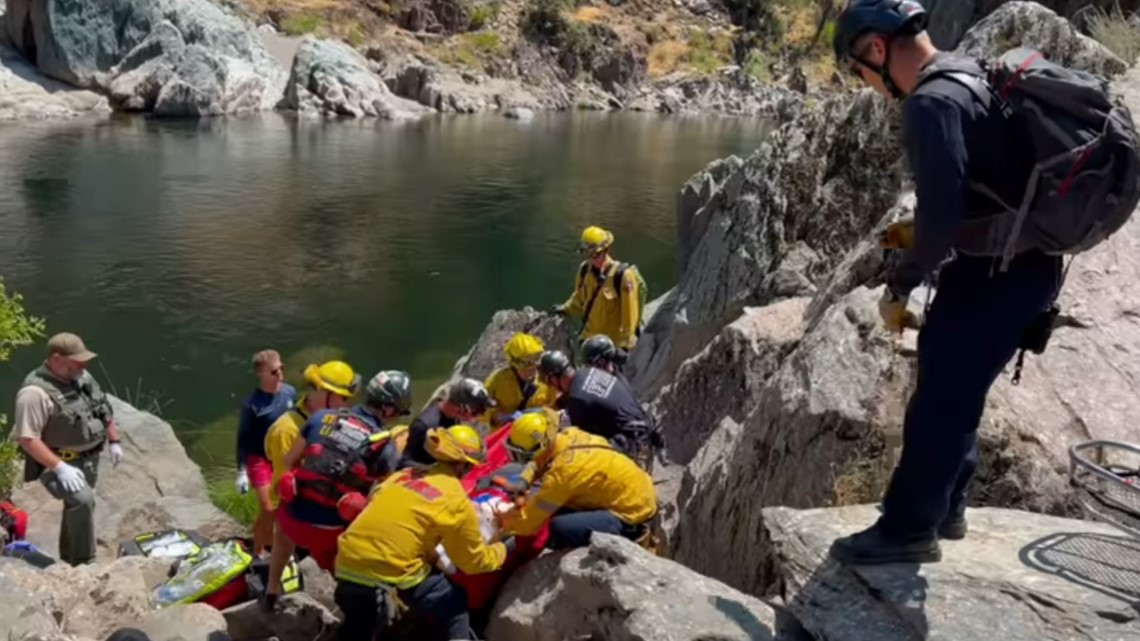 Person sent to hospital after falling from bridge near Auburn – ABC10