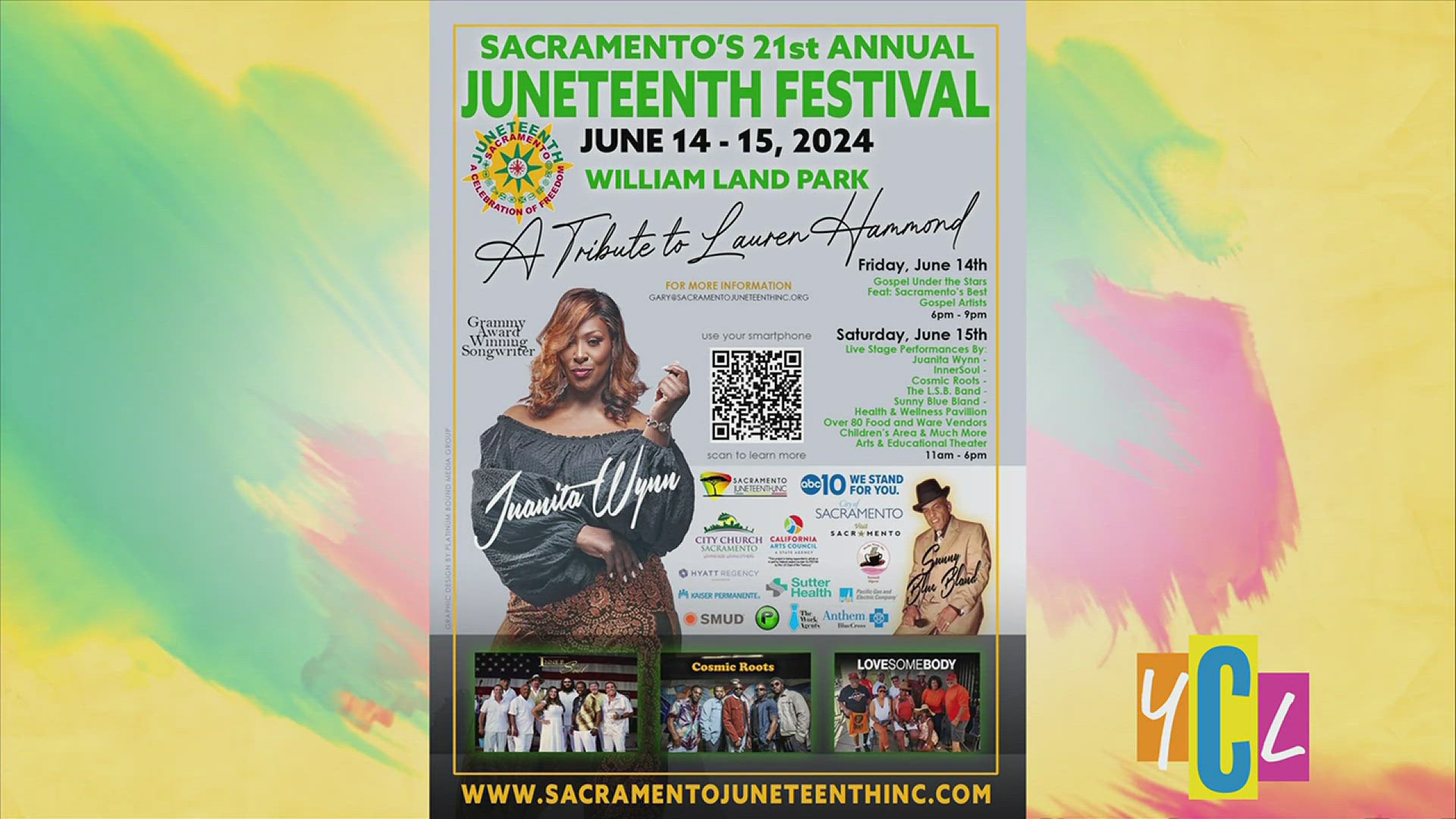 Sacramento Juneteenth is marking its 21st celebration this year. Find out what musical performances and activities to expect at this local event on June 15.