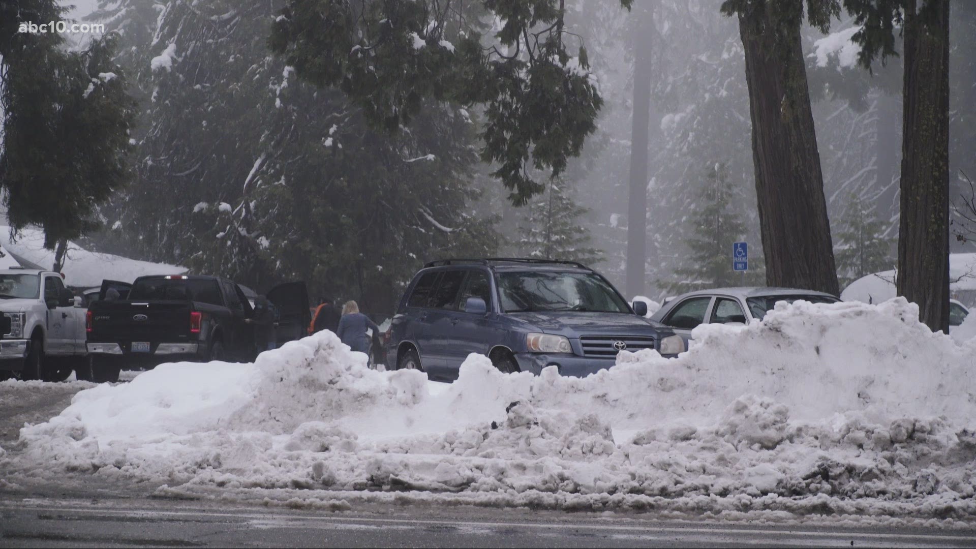 With all of the snow falling in the high country, CalTrans officials are expecting people to be hitting the roads this weekend.