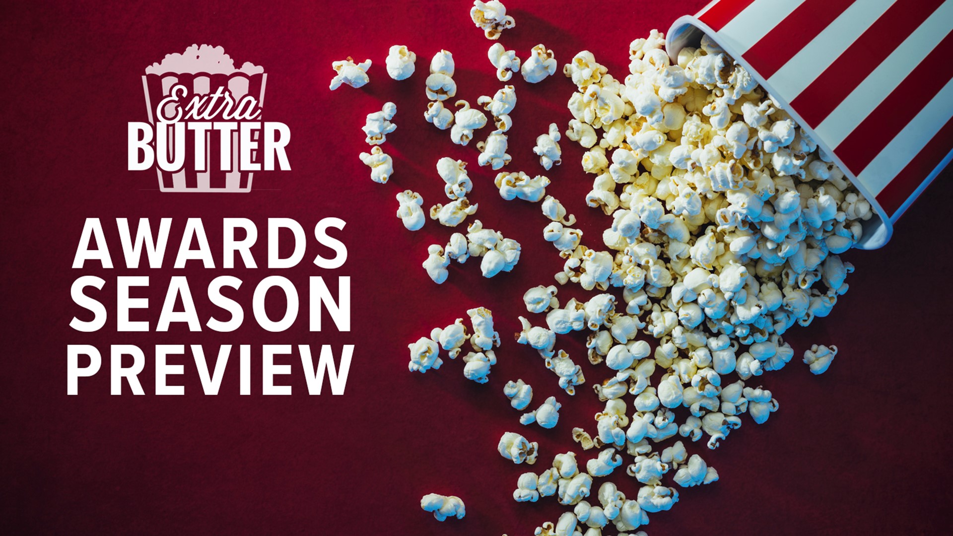 Extra Butter previews the Golden Globes, Oscar, Critics Choice, SAG, and other awards shows. What are the chances for blockbuster movies like "A Star is Born," "Bohemian Rhapsody," "Black Panther," and "Incredibles 2?" Mark S. Allen talks with Bradley Cooper about Lady Gaga, Rami Malek, Chadwick Boseman, Ryan Coogler, Lupita Nyong'o, Viola Davis, Melissa McCarthy, John C. Reilly and Holly Hunter. Extra Butter Episode 110. Watch Extra Butter every Friday morning at 9:30 a.m. on ABC 10.