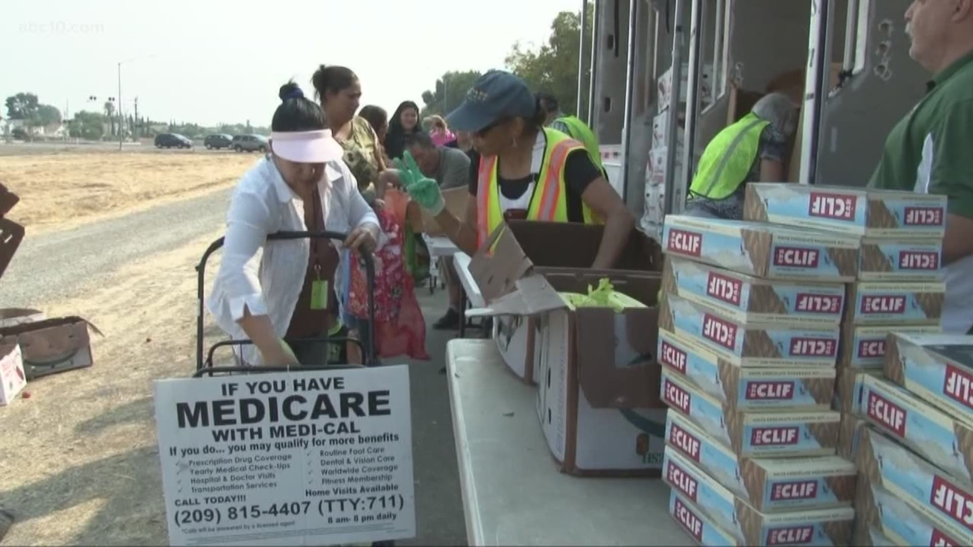 The need for food banks is growing in Stanislaus and San Joaquin counties.