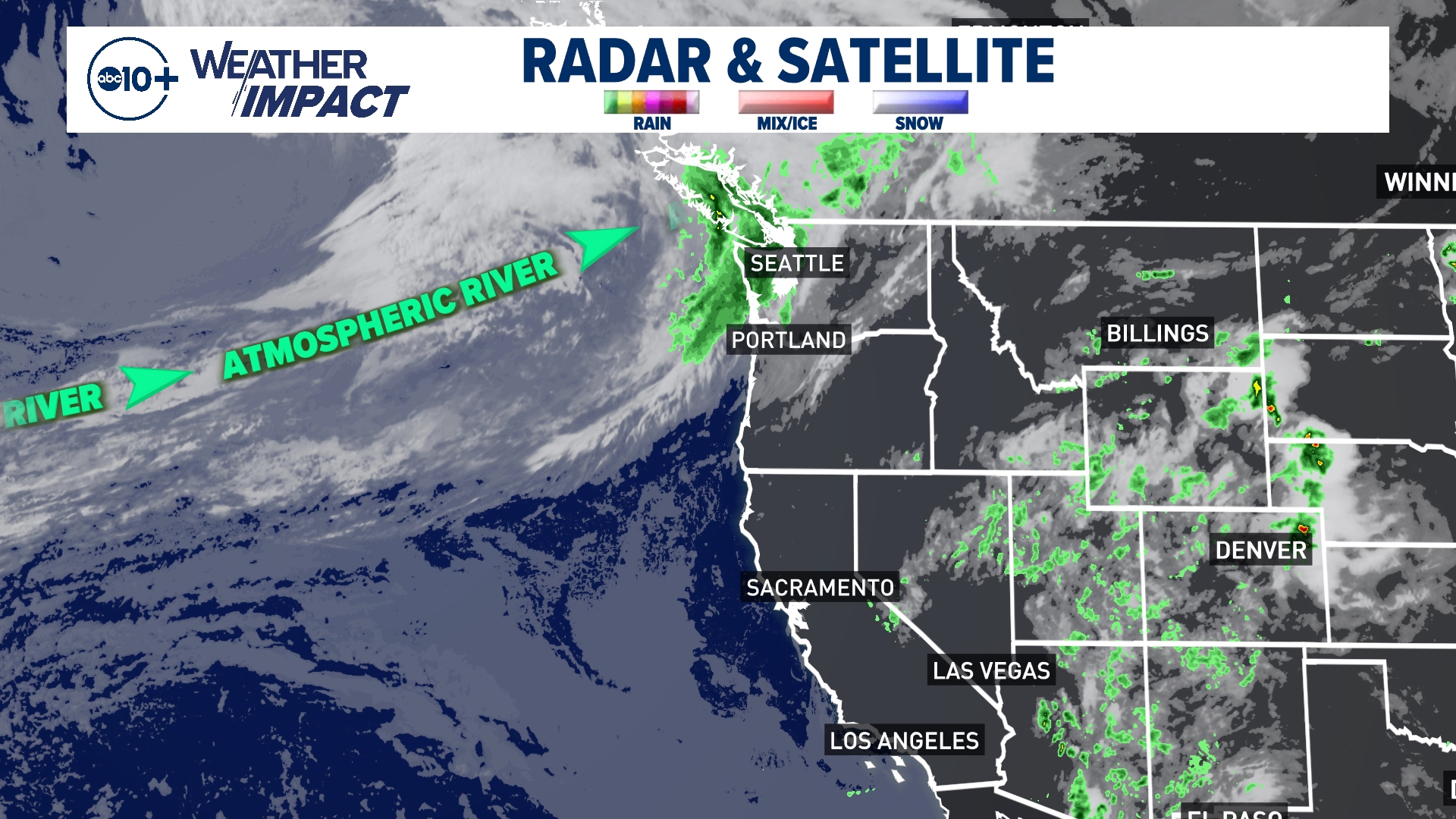 Pacific Northwest faces first storm with heavy rain | abc10.com