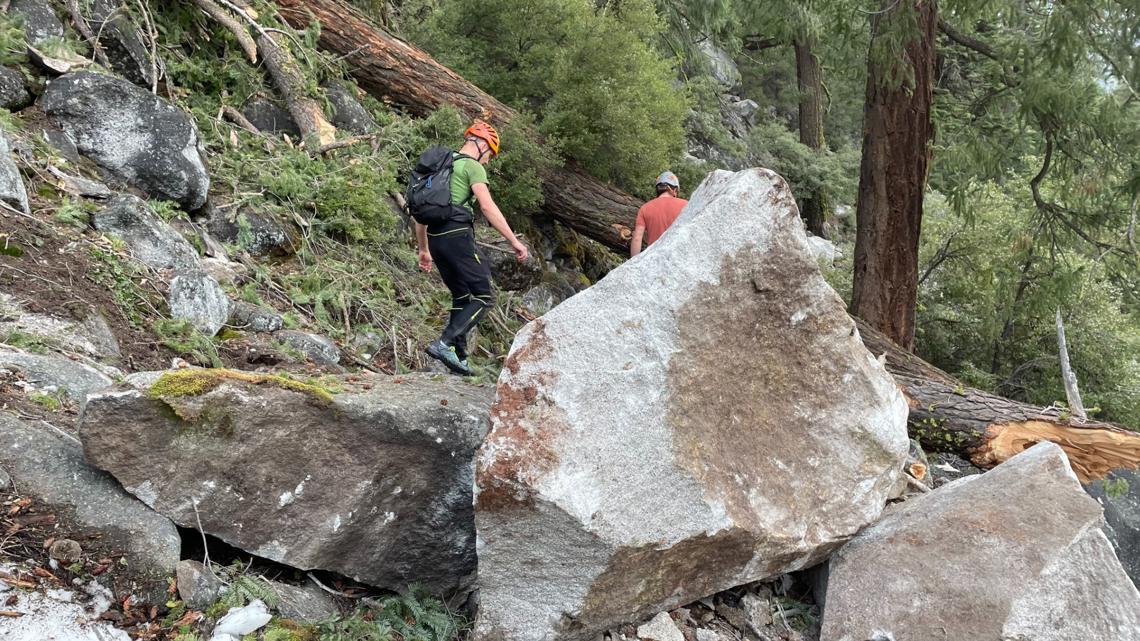 Yosemite rockfall forces repairs on closed trail – ABC10