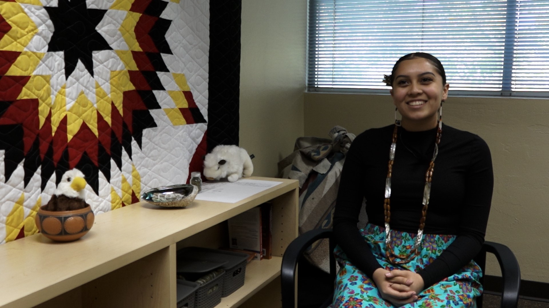 Pinoleville Pomo Nation member Angelina Hinojosa shares how culture has helped her on her mental health journey.