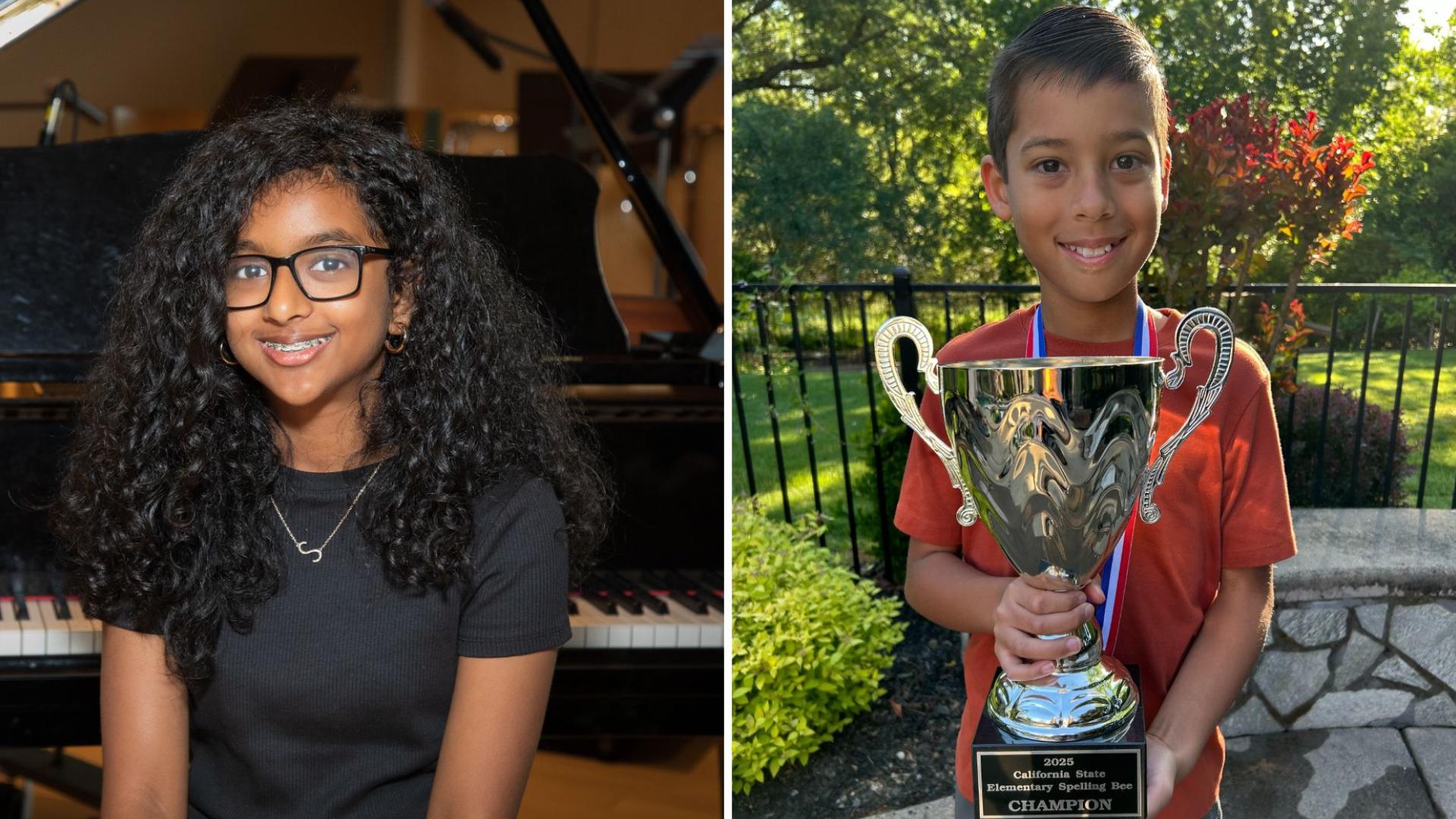 Two Sacramento region students, Shruthi Srinivasan and Ryan Sekera, gear up for the 2025 Scripps National Spelling Bee in Washington, D.C.