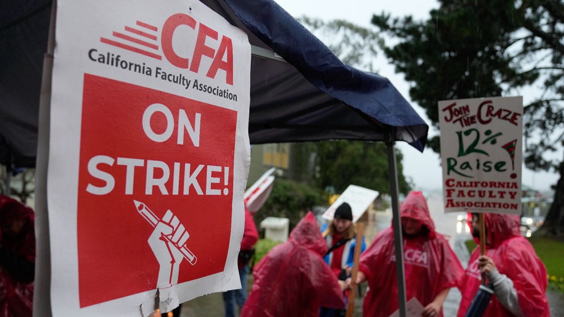 CSU Strike Faculty launch weeklong strike across 23 campuses