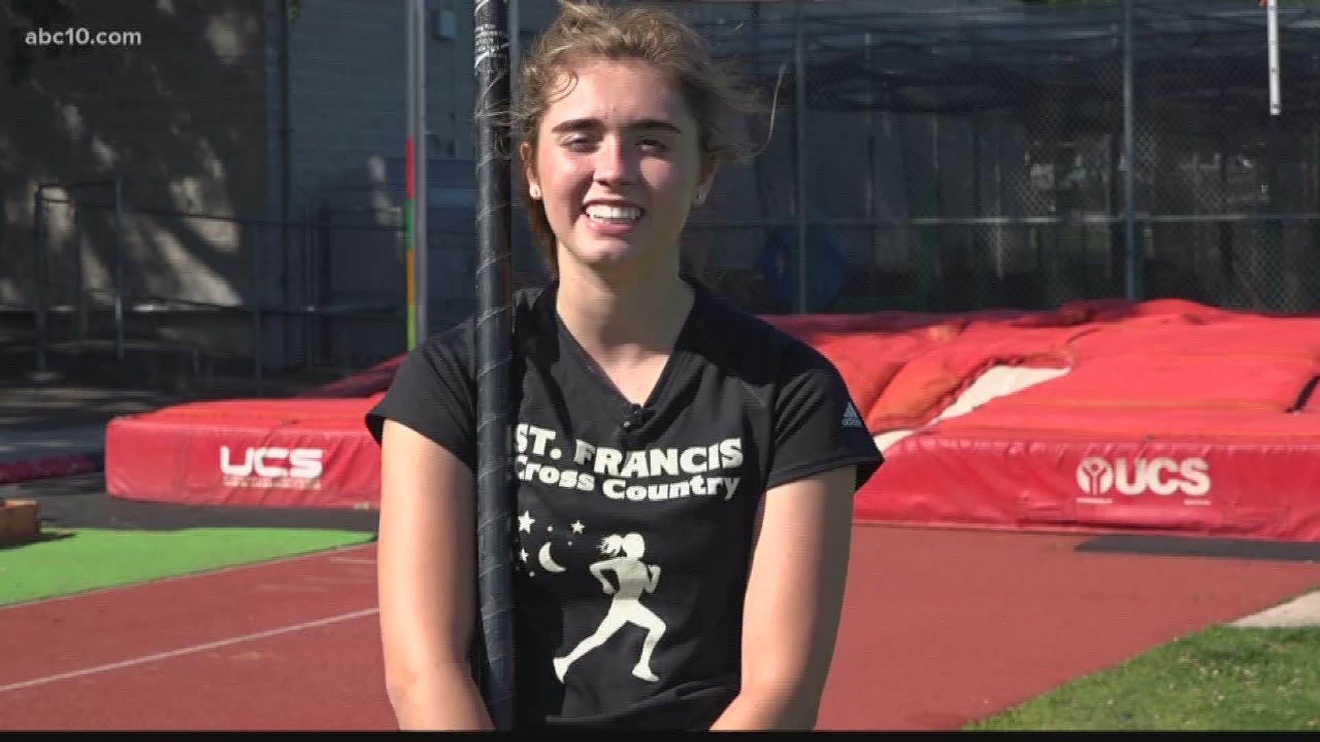 The St. Francis sophomore is starting to break records in a sport she took up one year ago, showing it's never too late to try new things.
