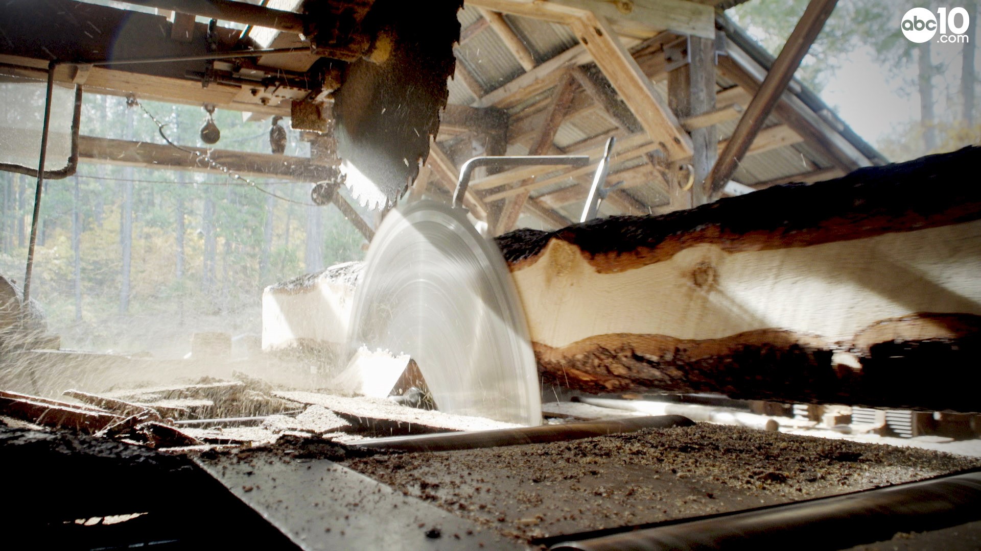 Phillips Brothers Mill keeps steam powered sawmill going