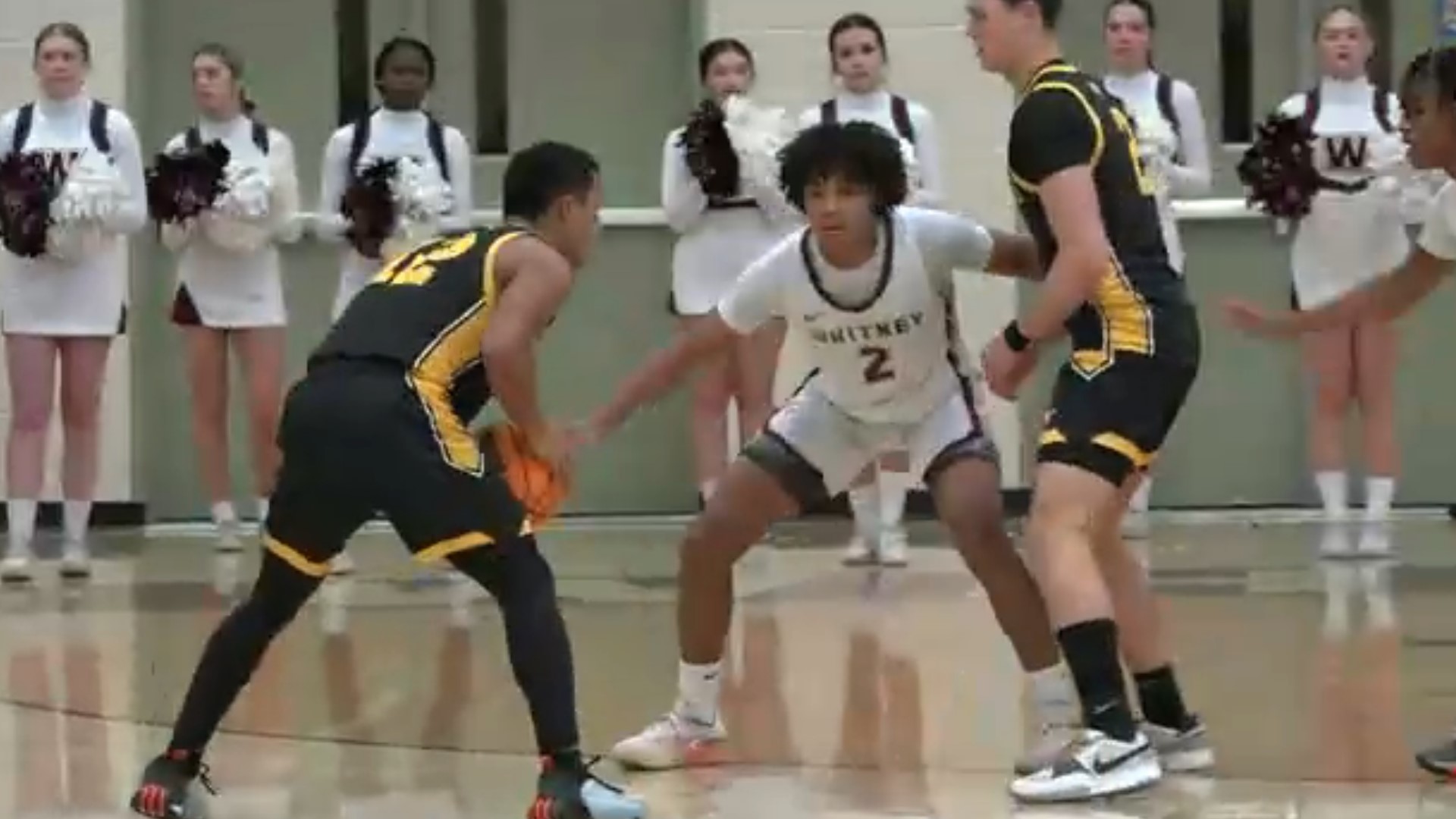 The Del Oro Golden Eagles narrowly defeated the Whitney Wildcats 63-61.