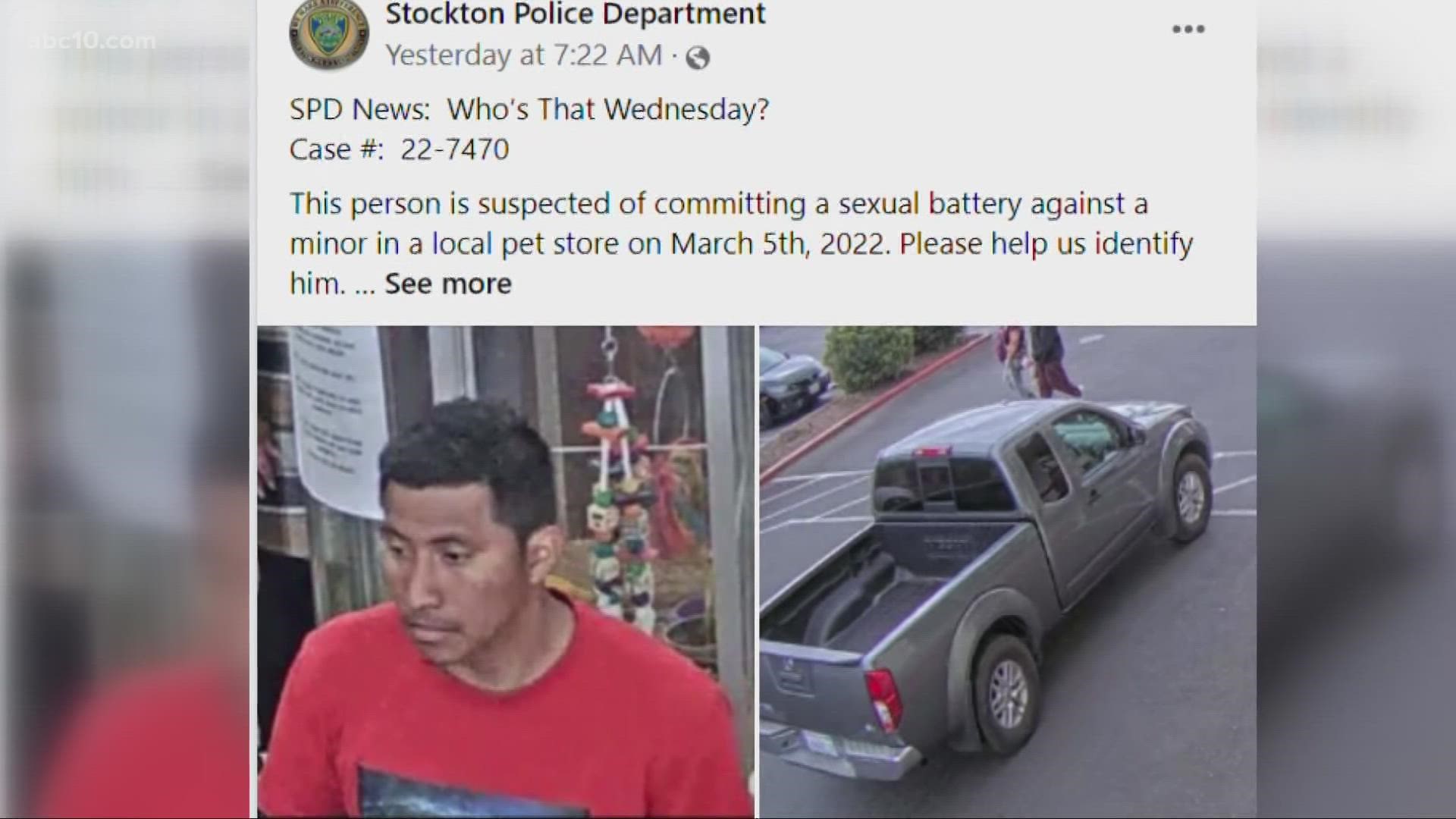 A Facebook post helped nab a sexual battery suspect who saw his own post and turned himself in