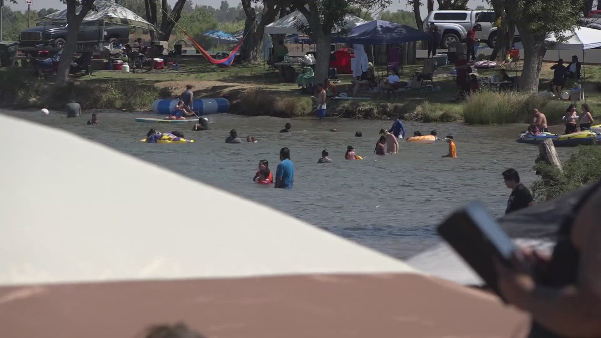 On Tuesday, the summer swimming season at Woodward Reservoir will come to an end.