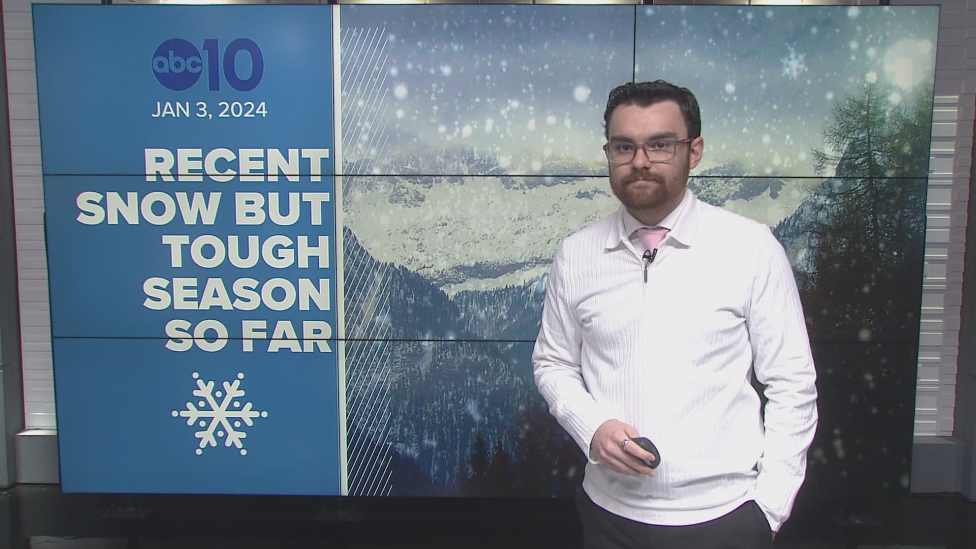 It's no secret that we haven't had much snow this winter. The recent storm helps, but are we at risk of entering drought? ABC10's Brenden Mincheff breaks it down.