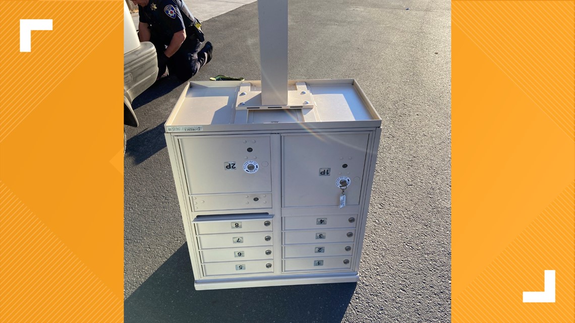 Man suspected of stealing neighborhood mailbox in Roseville