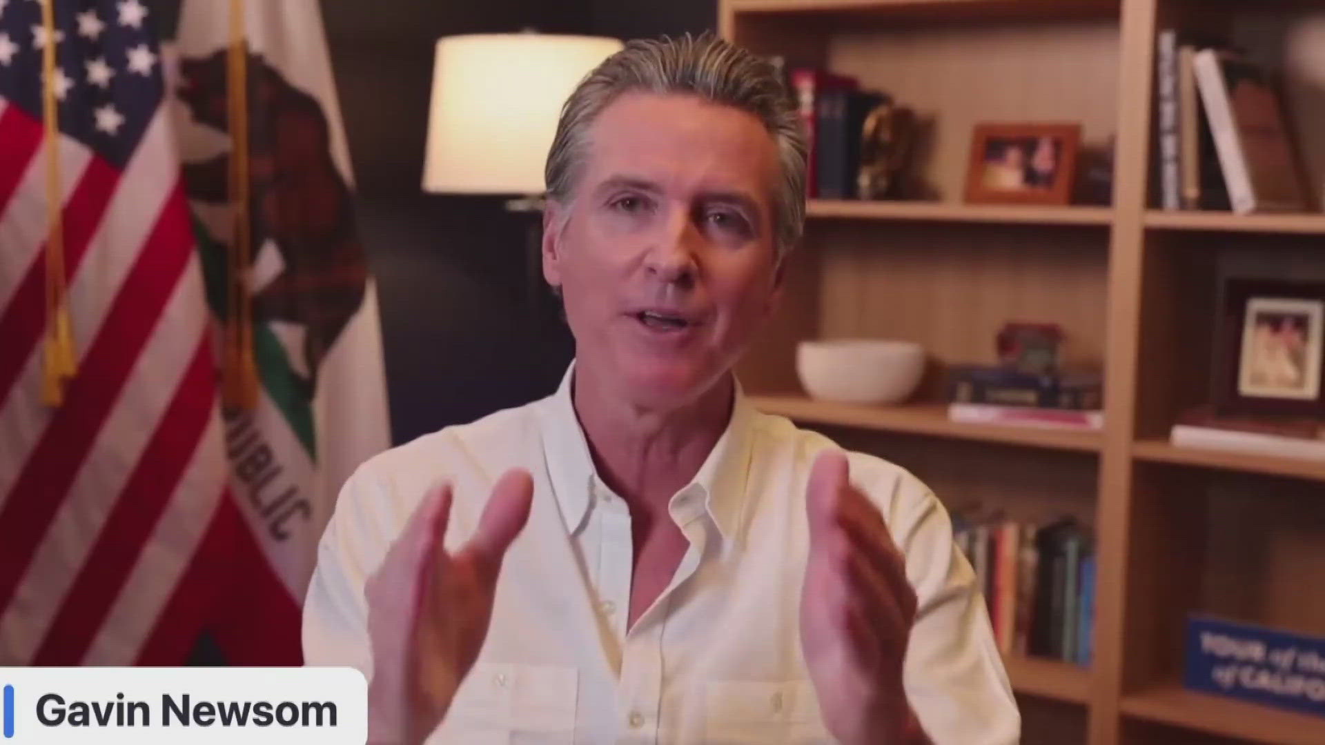 In a virtual call, California Gov. Gavin Newsom discussed the state's efforts to prepare for a second Donald Trump administration. 