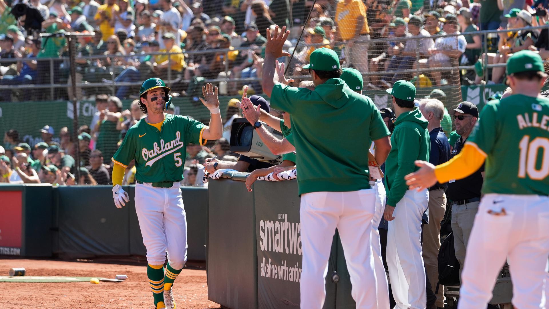 It's all over for the A's at the Oakland Coliseum. The A's sent their home stadium out in style with a win over the rangers.