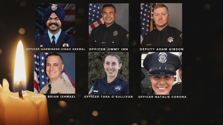 California law enforcement officers honor those killed in the line of duty at state Capitol