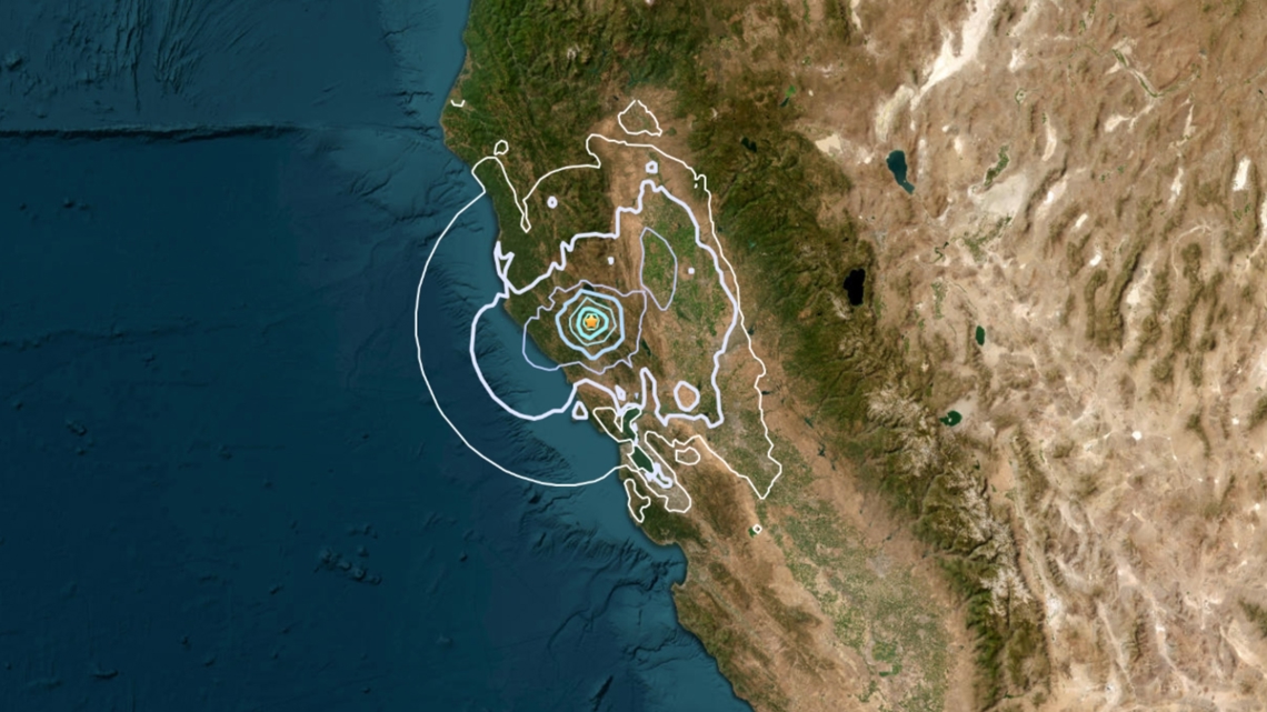 A 4.5 magnitude earthquake hits Sonoma County