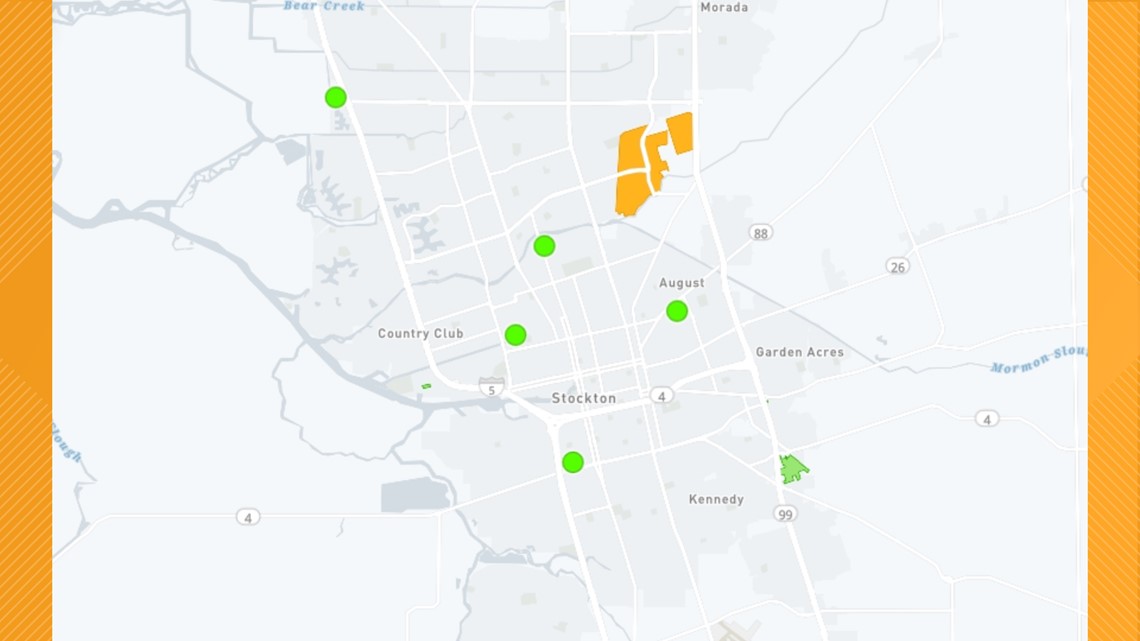 Stockton power outage restored Updates