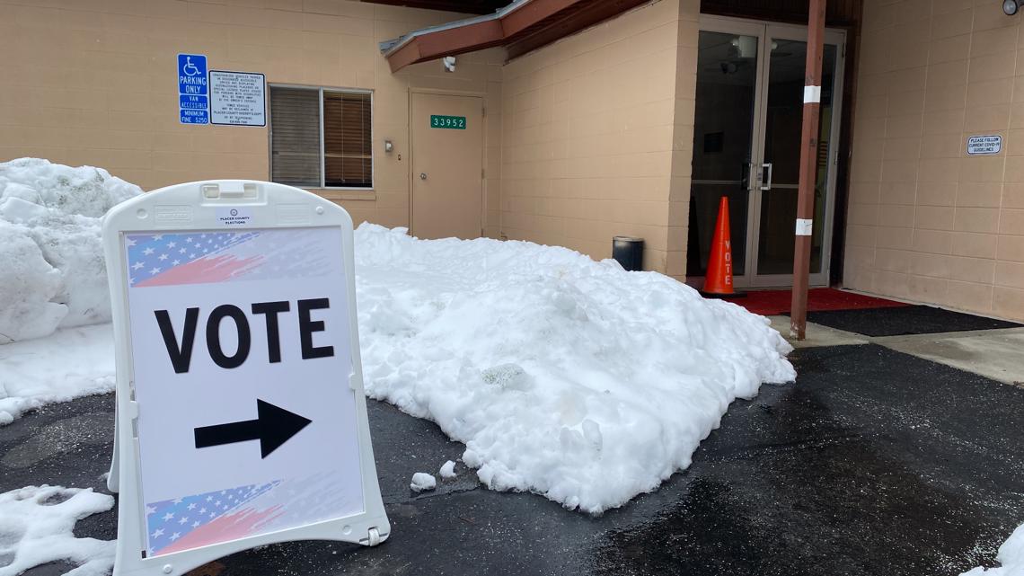 Placer County residents come out in full force to vote despite weekend blizzard – ABC10