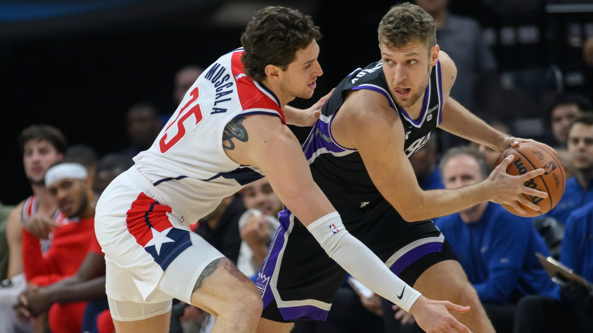 Domantas Sabonis recorded another triple double and the Sacramento Kings defeated the Wizards in dominant fashion.