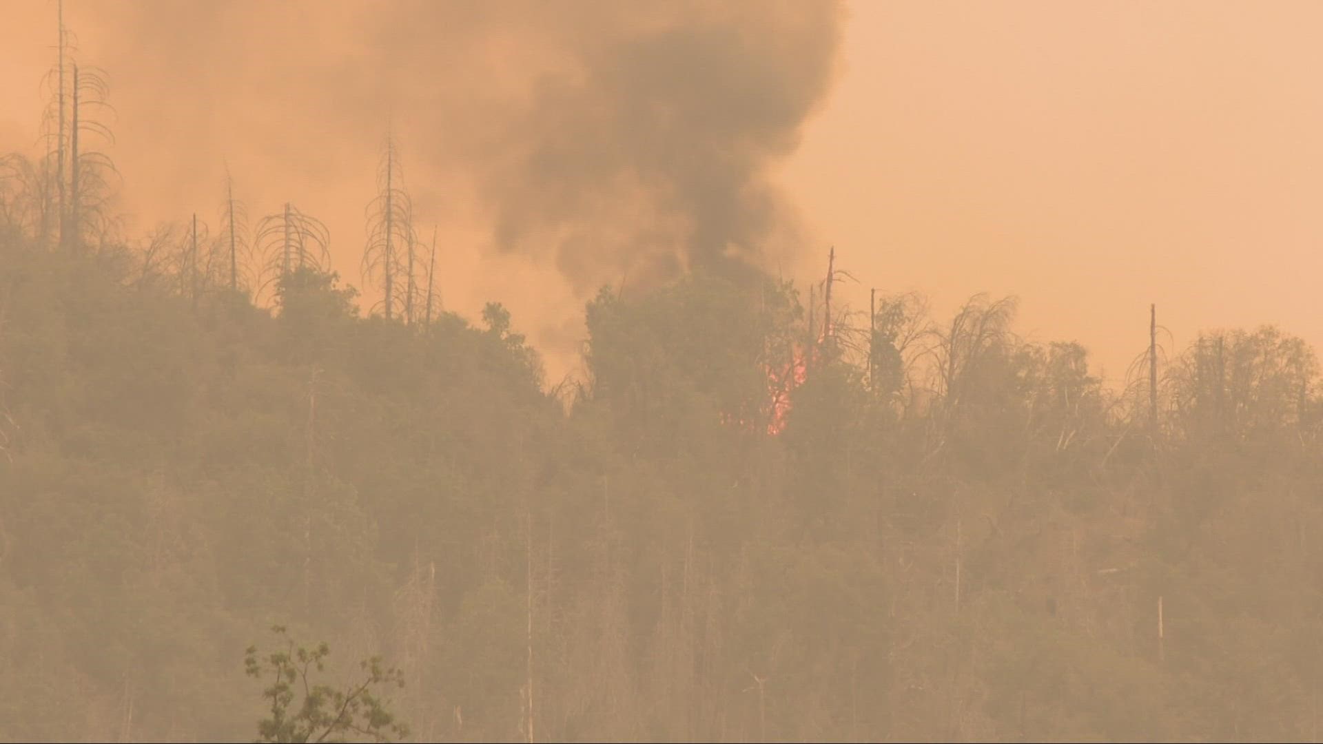 Fire crews continue to battle the Oak Fire that has burn over 18,000 acres with now 26% containment.