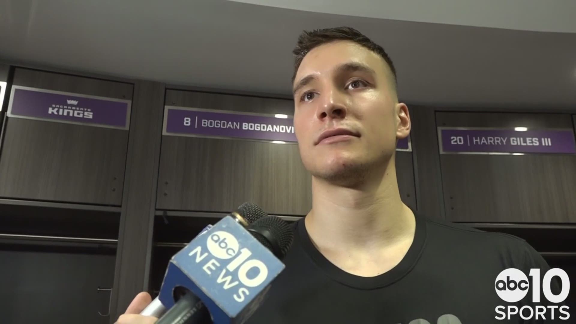 Bogdan Bogdanovic talks about his career-high performance leading the Sacramento Kings with 31 points en route to a 120-116 victory over the Phoenix Suns on Tuesday.