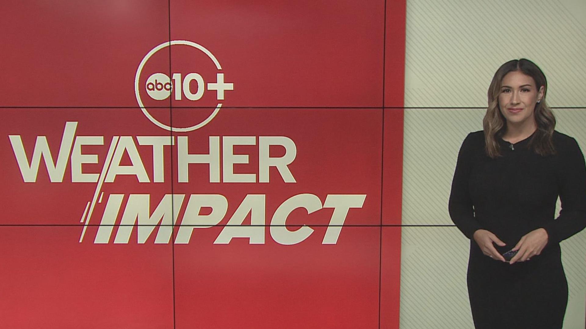 Northern California is in for an aggressive change in the weather as shower chances meet a cooldown before the heat returns.