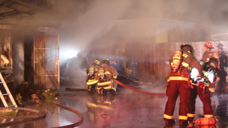 Turlock garage fire displaces multiple residents, Red Cross gets involved