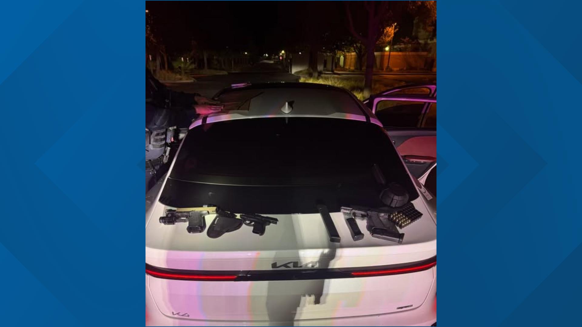 Yuba City police seize two ghost guns, arrest five during traffic stop Yuba City police arrested five people after a traffic stop uncovered three handguns, including two ghost guns, and multiple high-capacity magazines.
