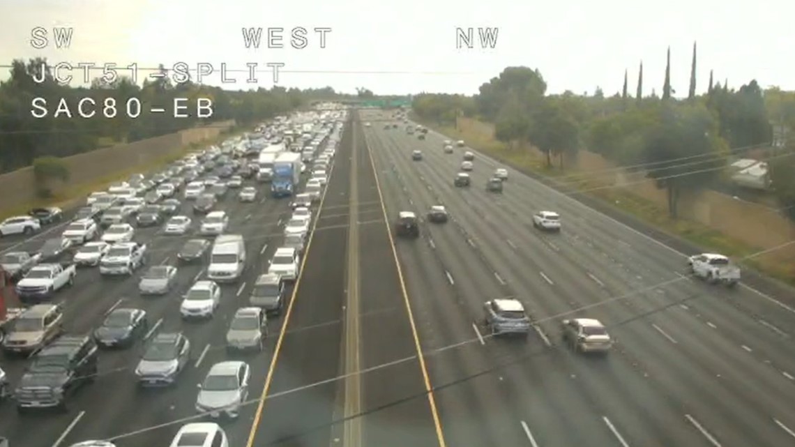 I-80 closure: Traffic snared after officer involved shooting - Vimarsana News
