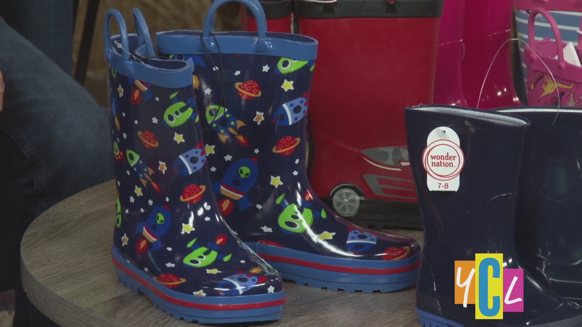 Nine year old Jack Kageta and mom, Tonya chats with Aubrey Aquino about Jack’s Rain Boot Project and how he is eager to give back to his community.