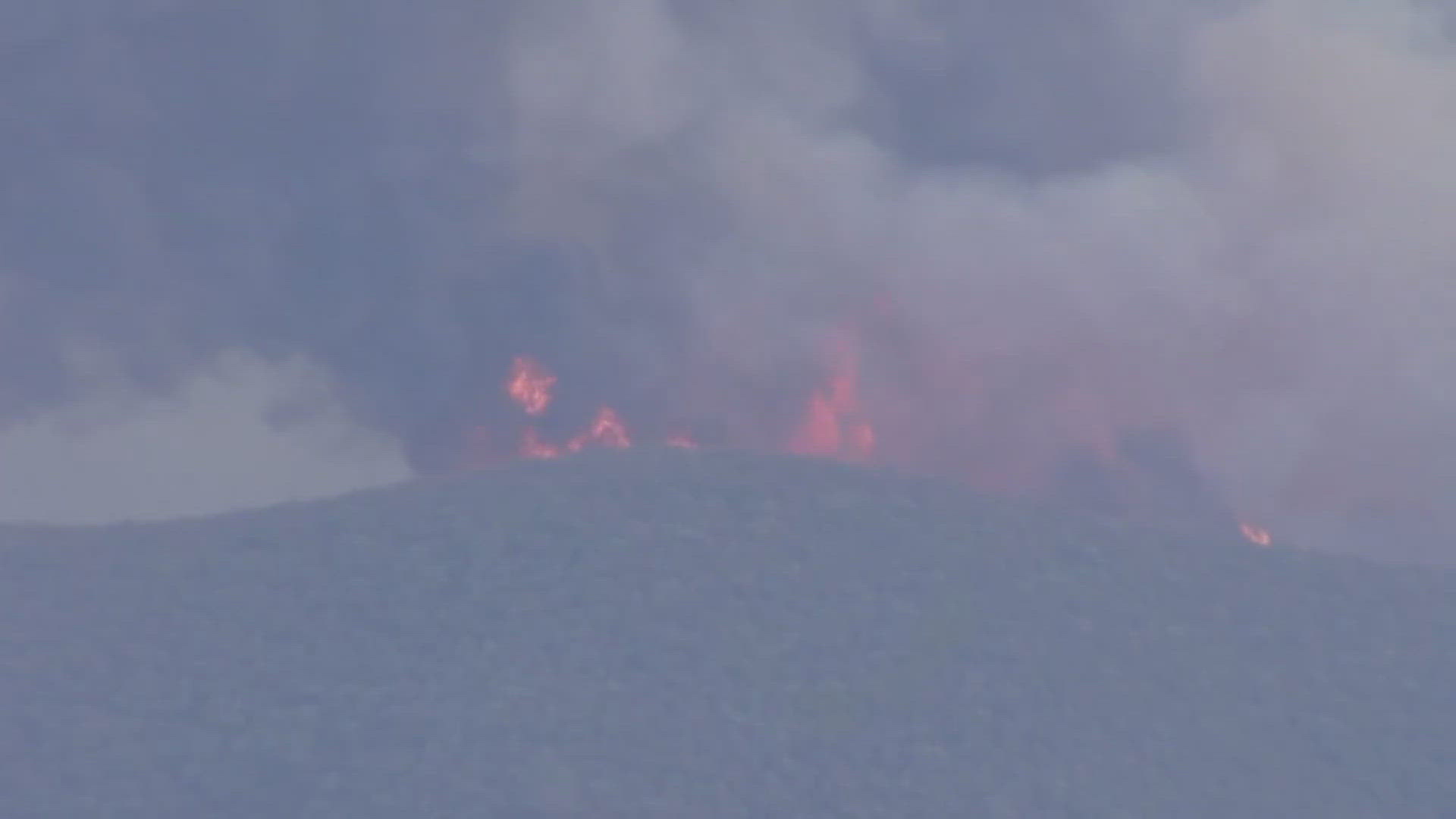 Pedro Fire: Wildfire prompts evacuations in parts of Tuolumne County