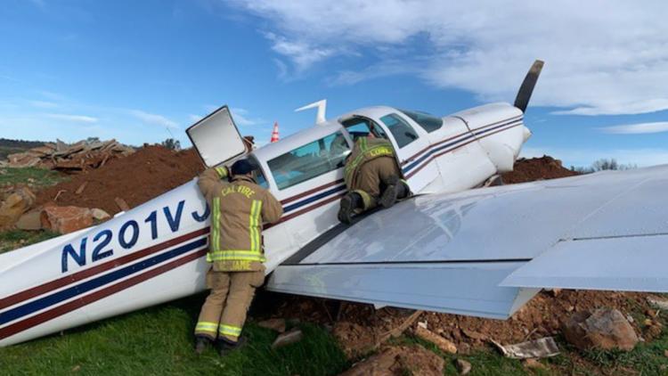 One person injured following small plane crash in Butte County