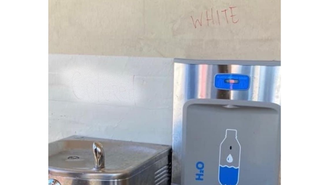 Racist slurs on water fountains found at CK McClatchy High School - Vimarsana News