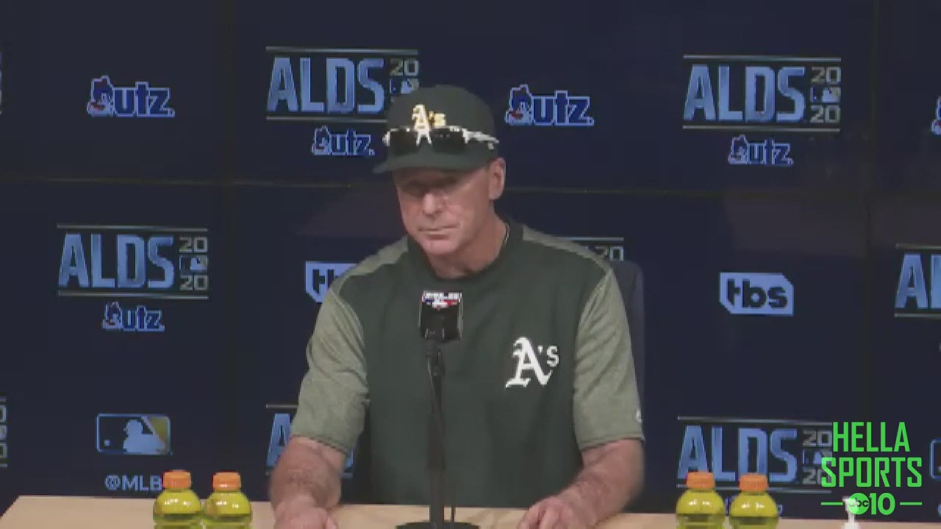 Oakland A's manager Bob Melvin talks about his team's shortcomings in the American League Division Series loss to the Houston Astros.
