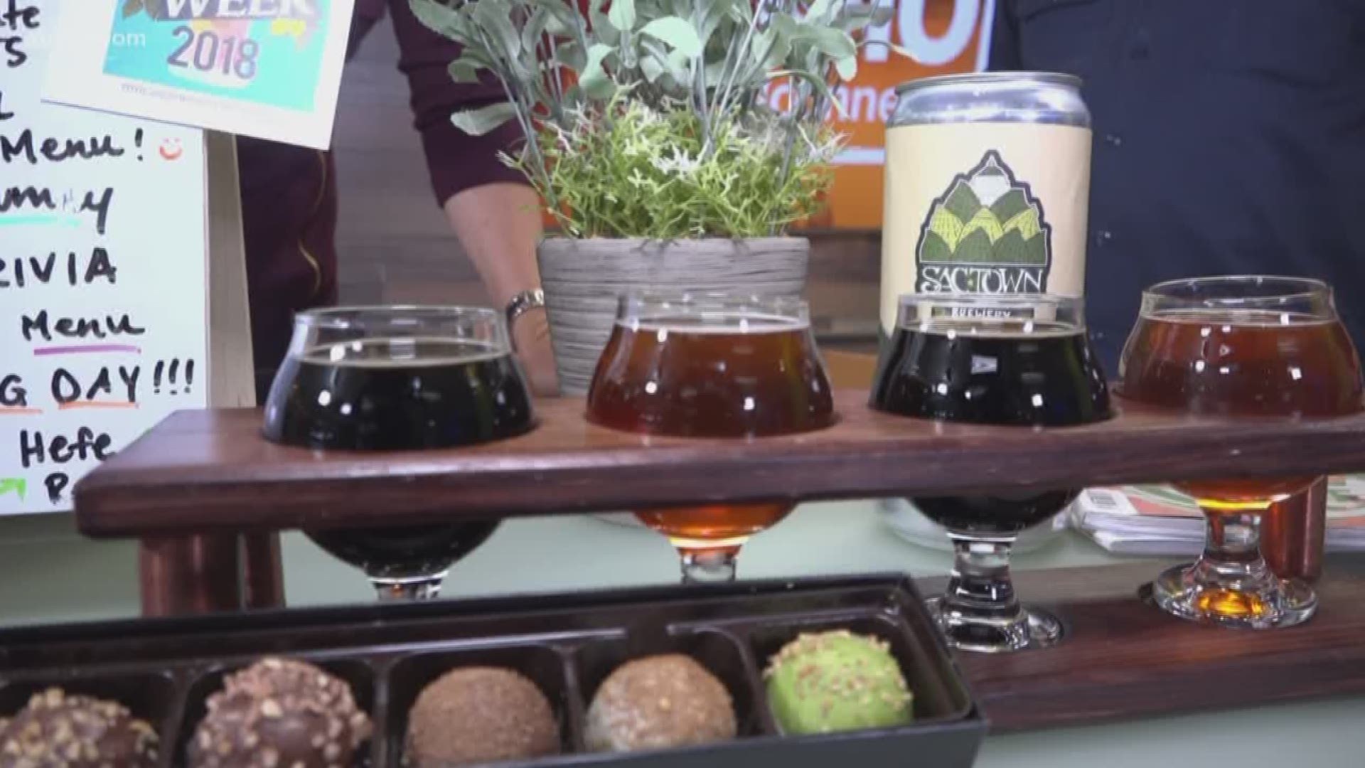 Sactown Union Brewery is hosting a chocolate and beer pairing for Mother's Day.
