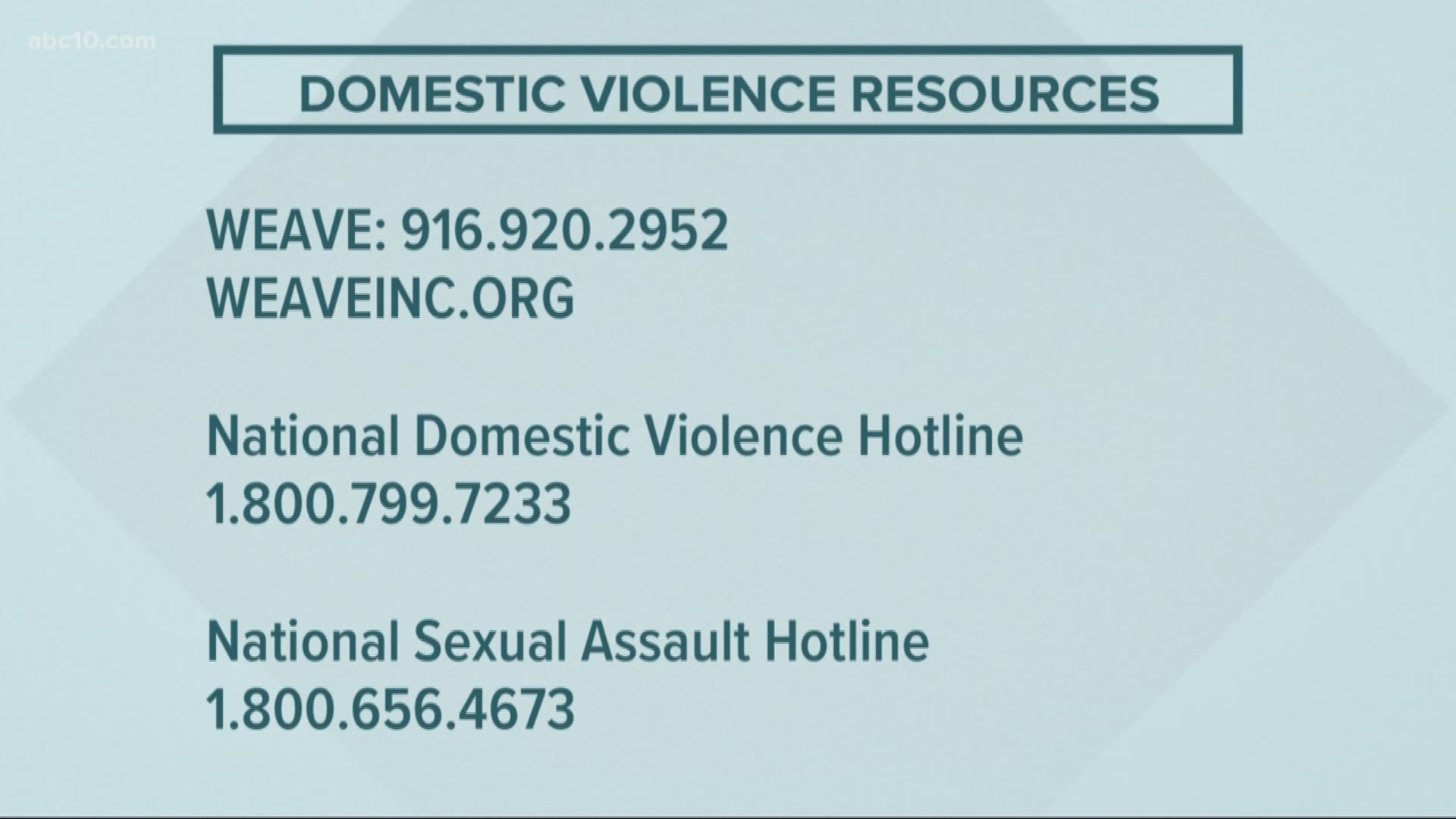 Domestic violence can be compounded as people are asked to stay at home. Here's what's being done to get help to people who need it.