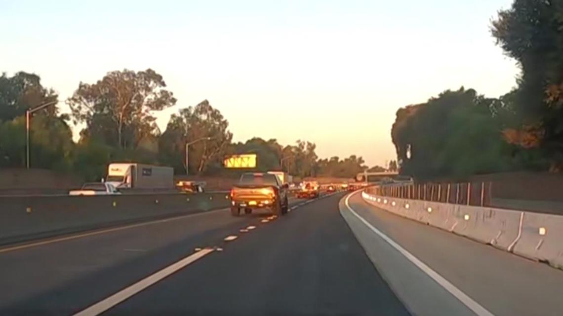Another lane configuration change for westbound Highway 50 in West Sacramento