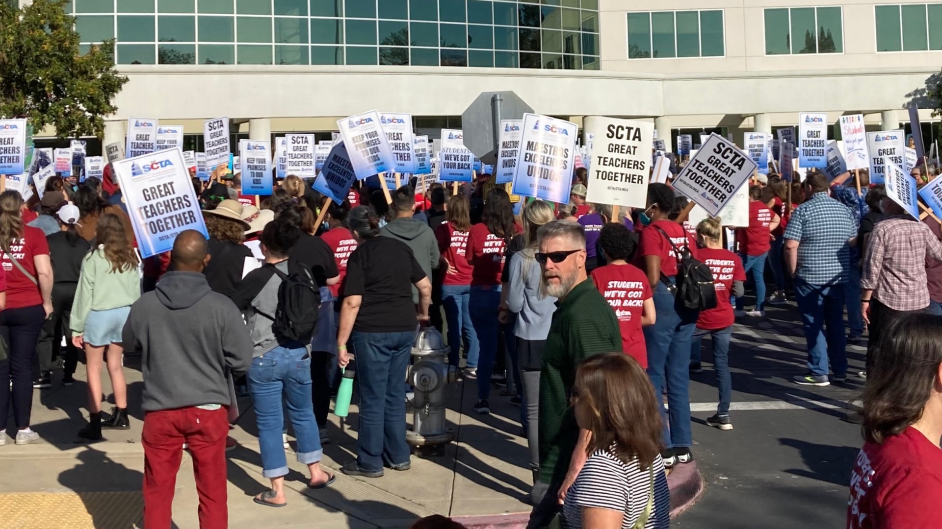The district cited worries that families would suffer from the uncertainty and lack of stability if the schools were to close due to strikes.