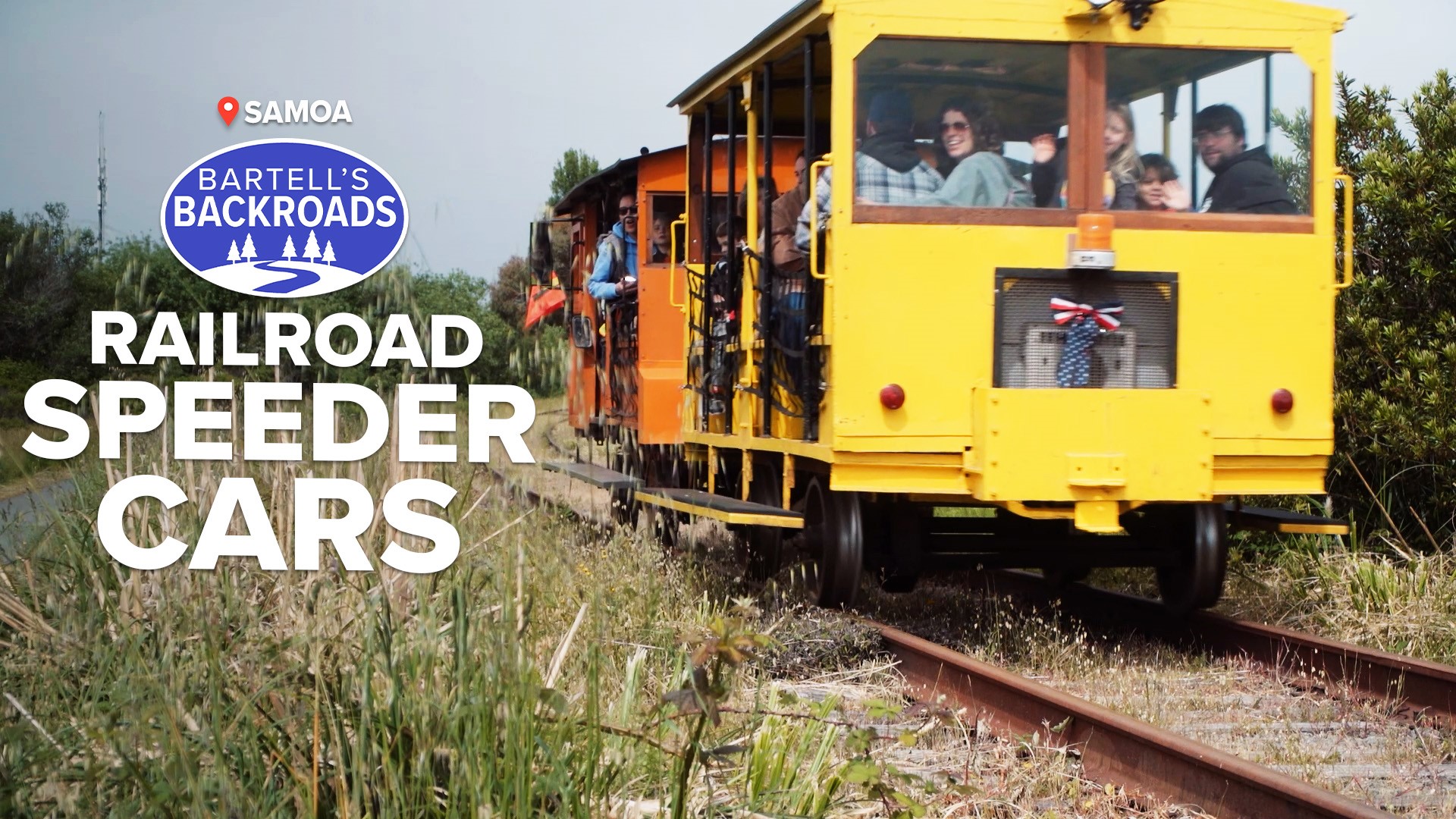 Ride these vintage mini gas-powered motor cars down Humboldt County's Timber Heritage train tracks.