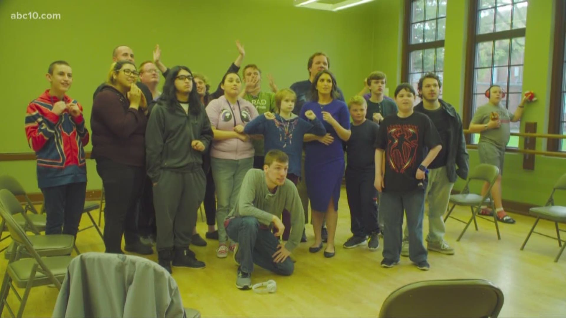 A Sacramento improv class specifically tailored to people with autism aims to help both children and adults learn to improve their communication skills.