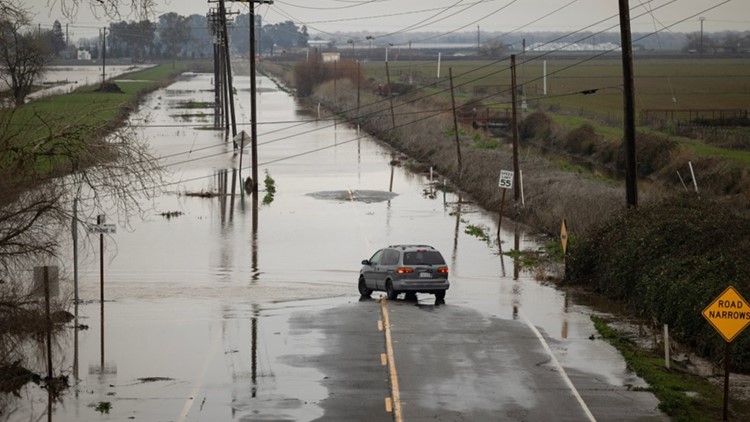 More high winds, potential flooding ahead of atmospheric river storm for Northern California