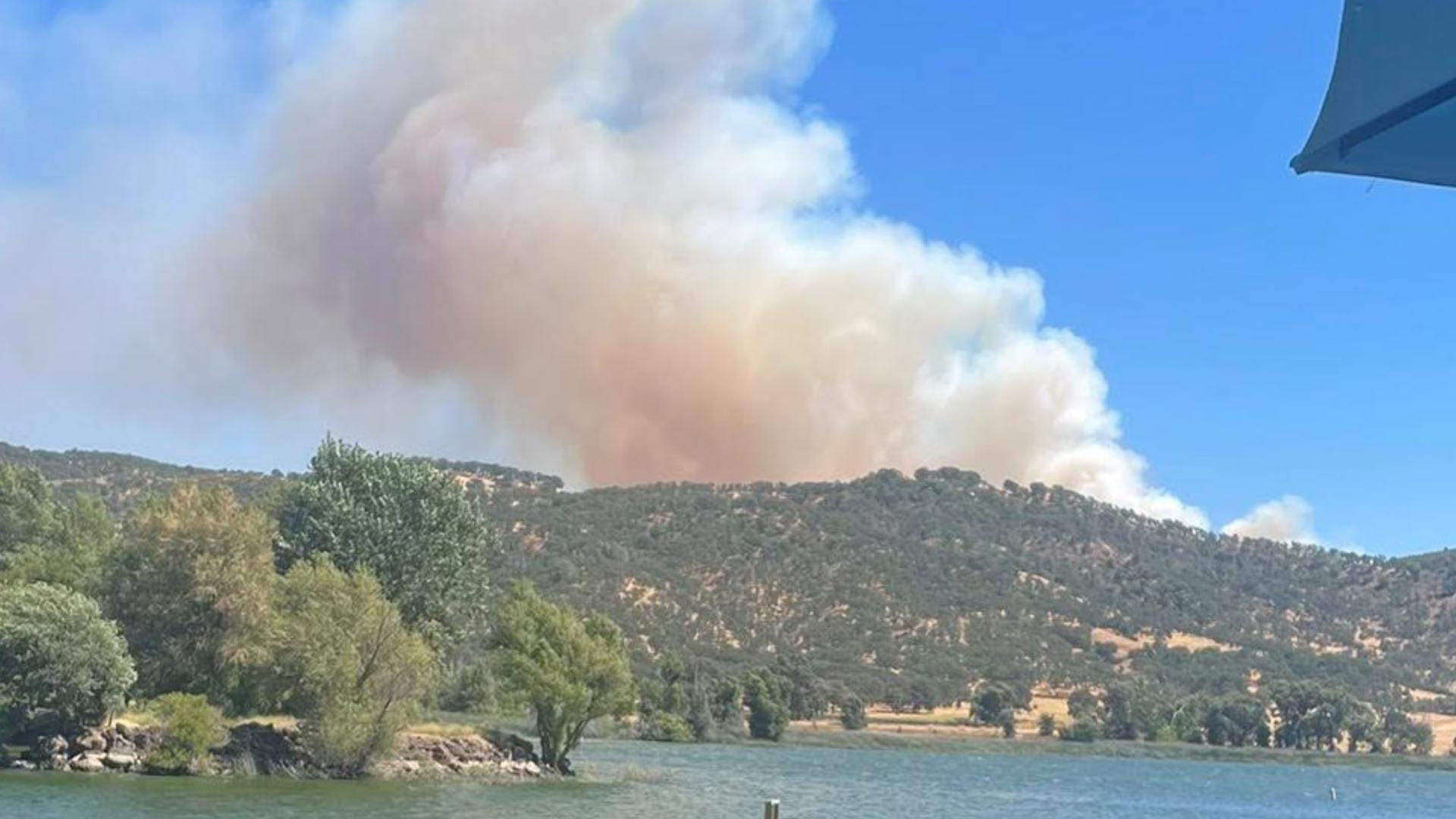 The Lake Fire in Lake County has burned about 340 acres and is 5% contained, according to Cal Fire.