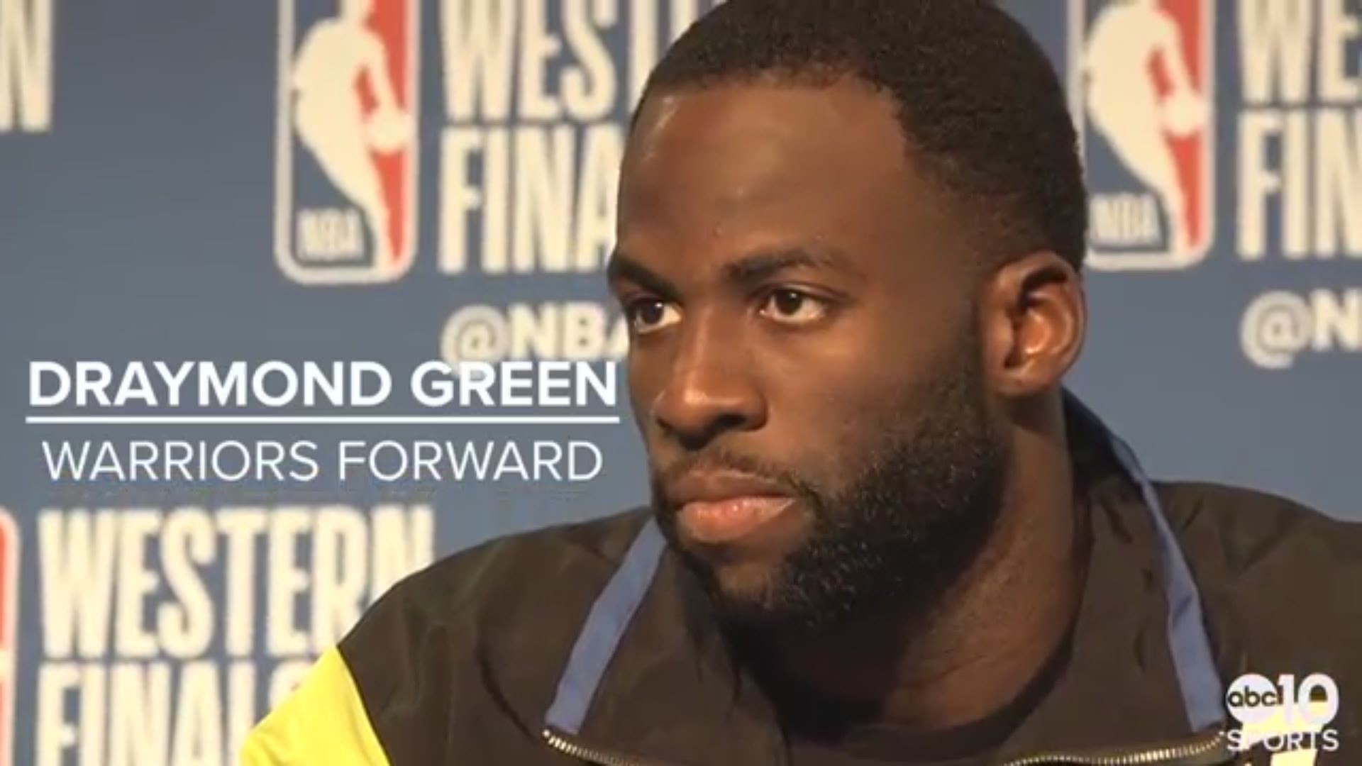 Warriors forward Draymond Green discusses his team's second half comeback over Portland in Game 2 of the Western Conference Finals.