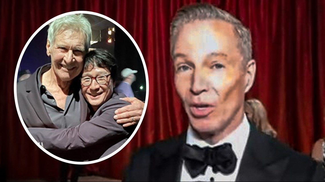 Oscars 2023: Ke Huy Quan recently reunited with Harrison Ford