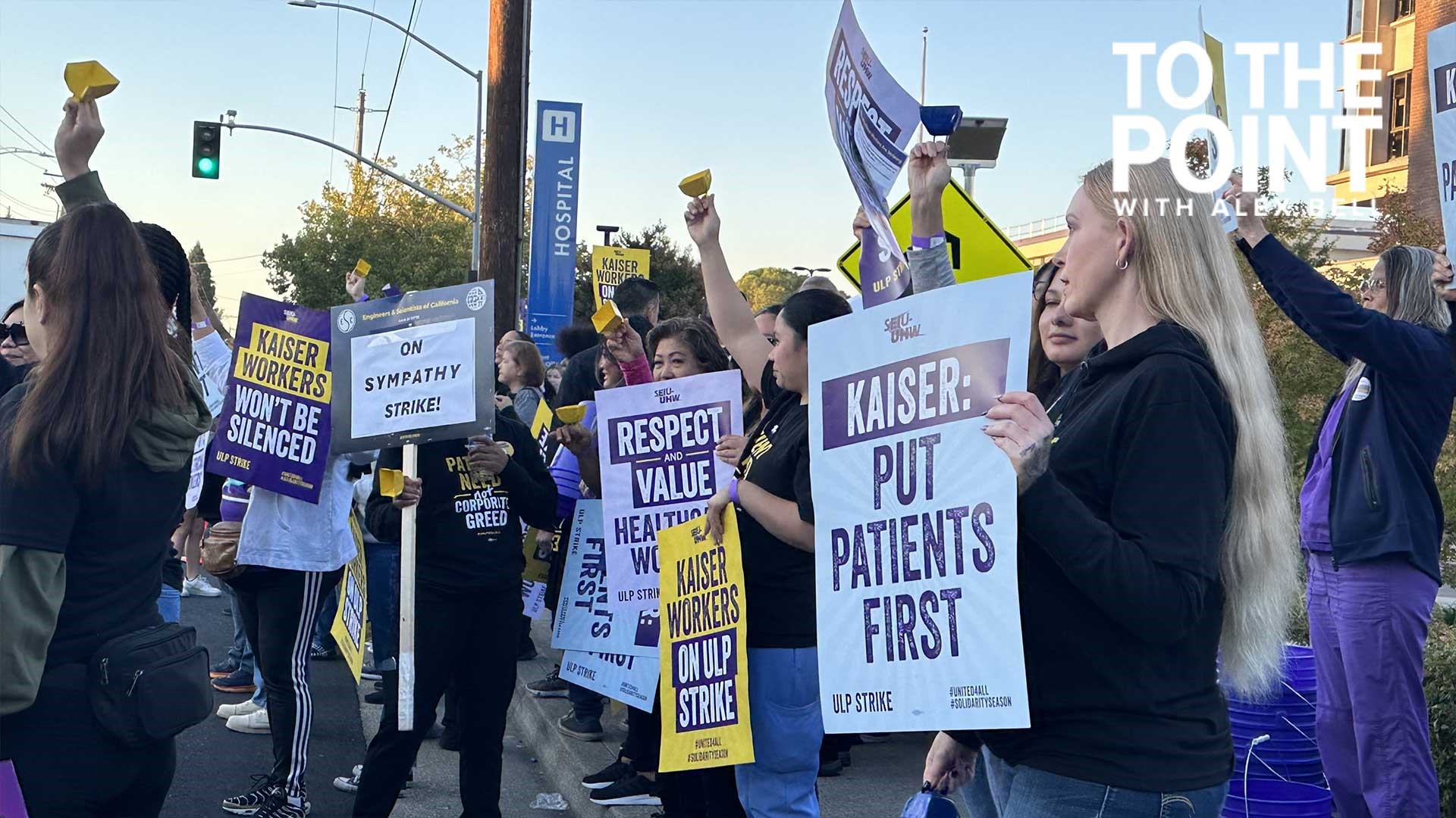 Kaiser Strike: Patients express concerns as healthcare workers hit the picket line