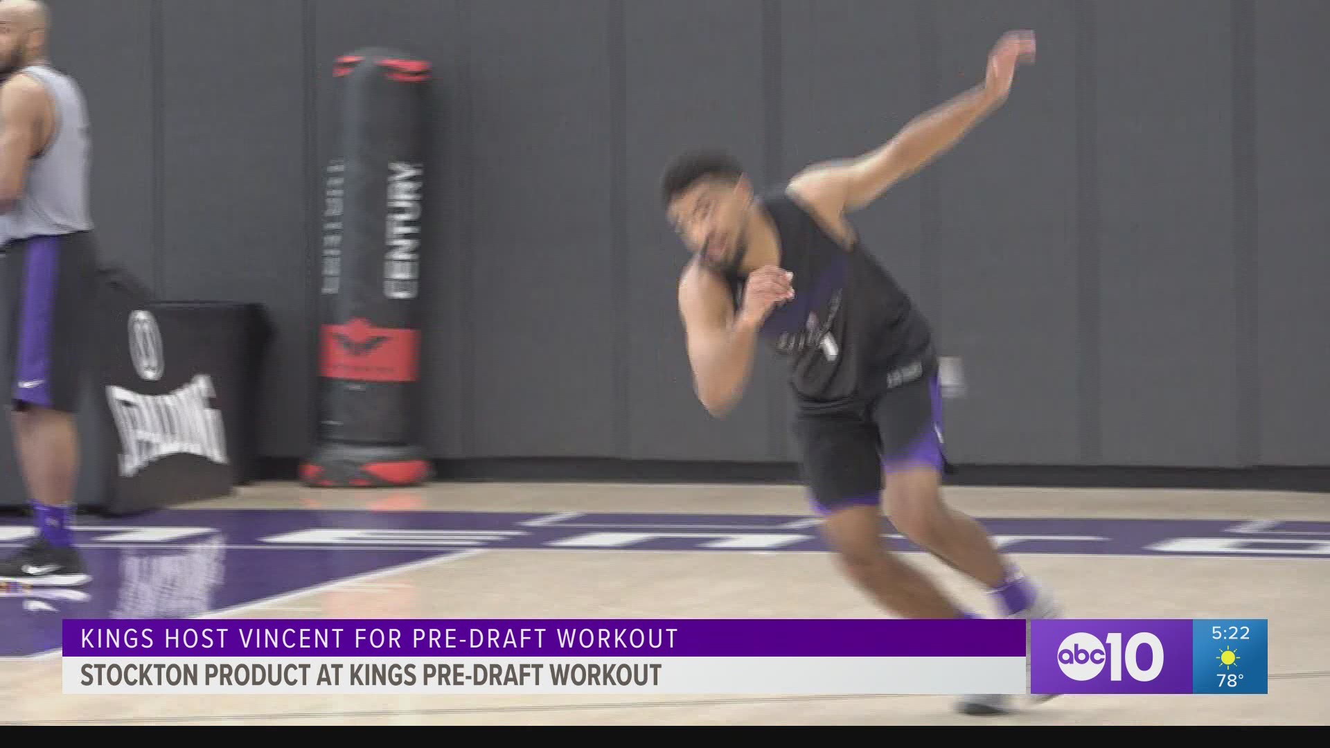 St. Mary's High School and UC Santa Barbara product Gabe Vincent begins his NBA journey close to home at a pre-draft workout with the Kings.